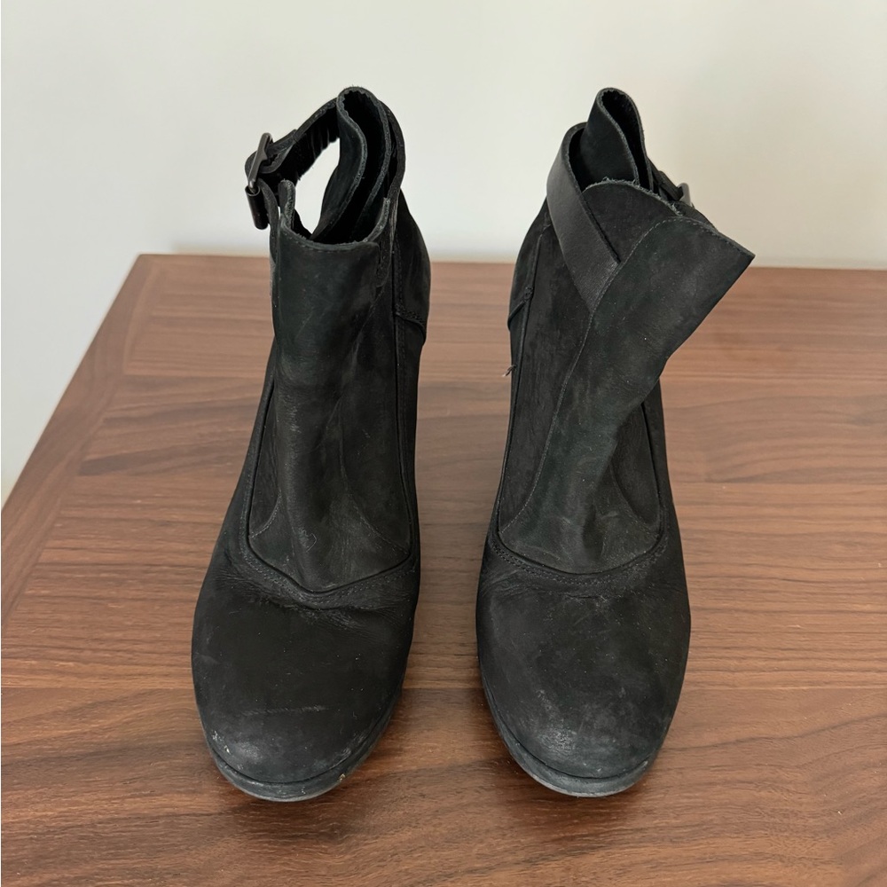 All saints wedge ankle boots